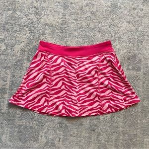 pink y2k zebra mini skort 🎀💓✨